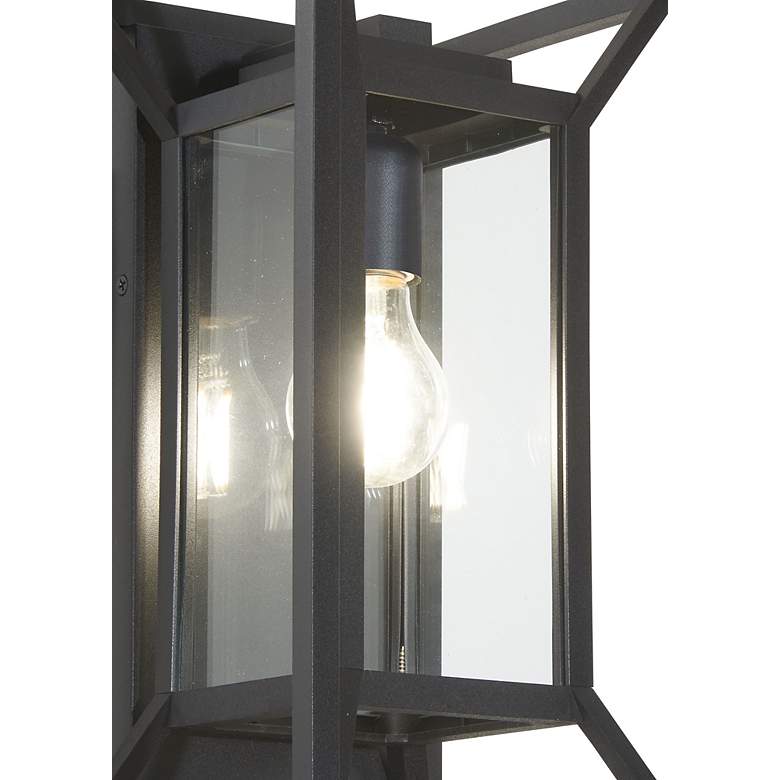 Image 3 Harbor View 13 1/4" High Sand Coal Outdoor Wall Light more views