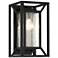 Harbor View 13 1/4" High Sand Coal Outdoor Wall Light
