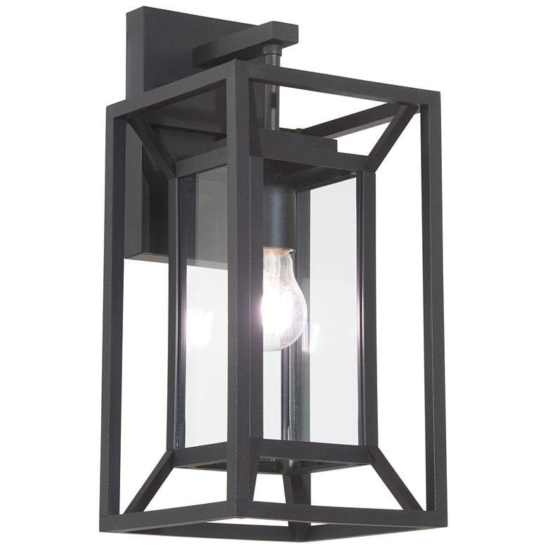 Image 1 Harbor View 16 1/2" High Sand Coal Outdoor Wall Light