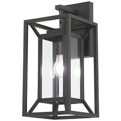 Harbor View 16 1/2" High Sand Coal Outdoor Wall Light