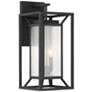 Harbor View 21" High Sand Coal Outdoor Wall Light