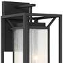 Harbor View 21" High Sand Coal Outdoor Wall Light