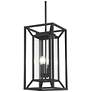 1_Harbor View 22" High Sand Coal 4-Light Outdoor Hanging Light