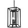 Harbor View 22" High Sand Coal 4-Light Outdoor Hanging Light