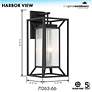 5_Harbor View 25 1/2" High Sand Coal Outdoor Wall Light more views