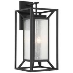 Harbor View 29 3/4&quot; High Sand Coal Outdoor Wall Light