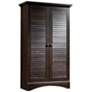 2_Harbor View 35 1/2"W Antiqued Paint 2-Door Storage Cabinet
