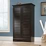 1_Harbor View 35 1/2"W Antiqued Paint 2-Door Storage Cabinet