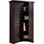 3_Harbor View 35 1/2"W Antiqued Paint 2-Door Storage Cabinet more views