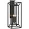 Harbor View 35 1/4"H Sand Coal 4-Light Outdoor Wall Light