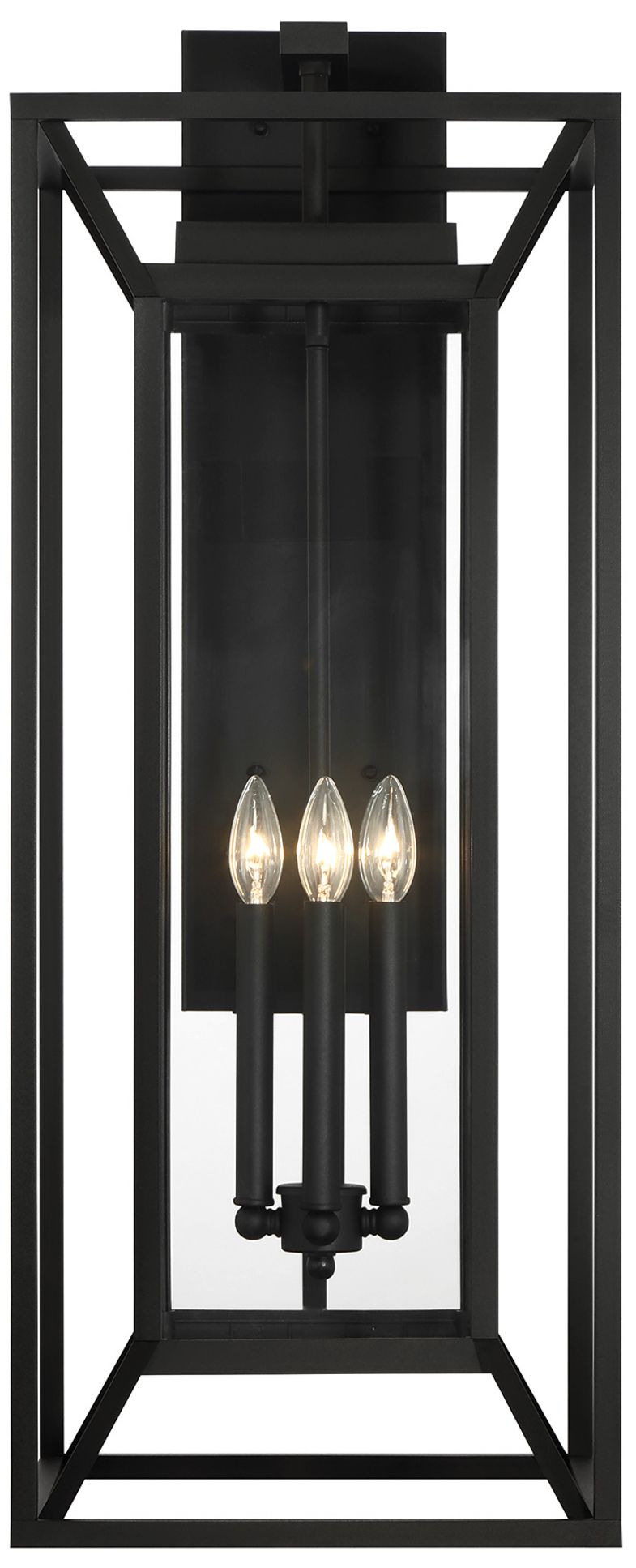 Image 4 Harbor View 35 1/4"H Sand Coal 4-Light Outdoor Wall Light more views