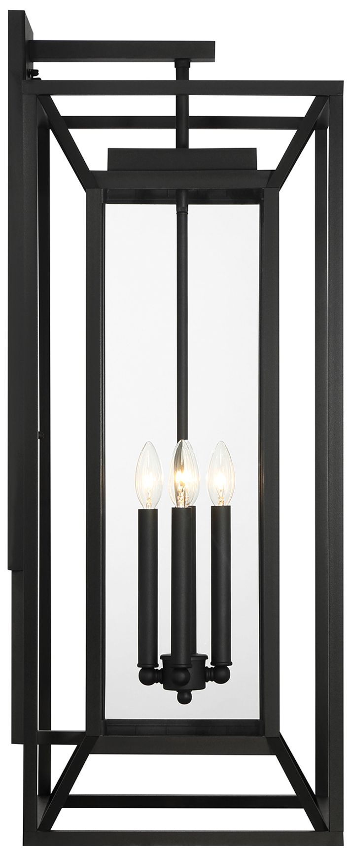 Image 6 Harbor View 35 1/4"H Sand Coal 4-Light Outdoor Wall Light more views
