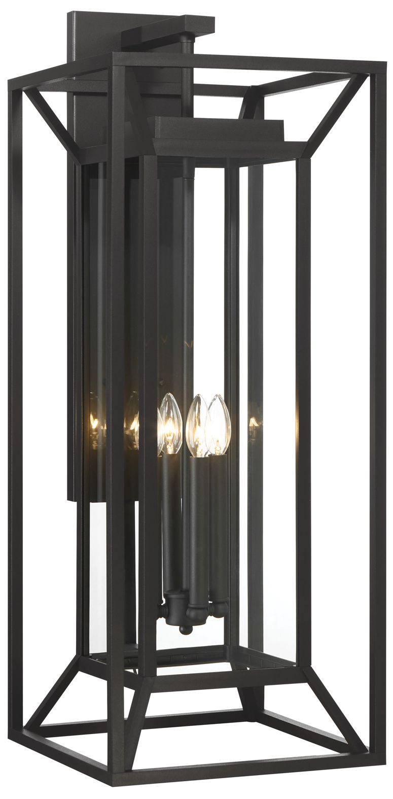 Image 7 Harbor View 35 1/4"H Sand Coal 4-Light Outdoor Wall Light more views