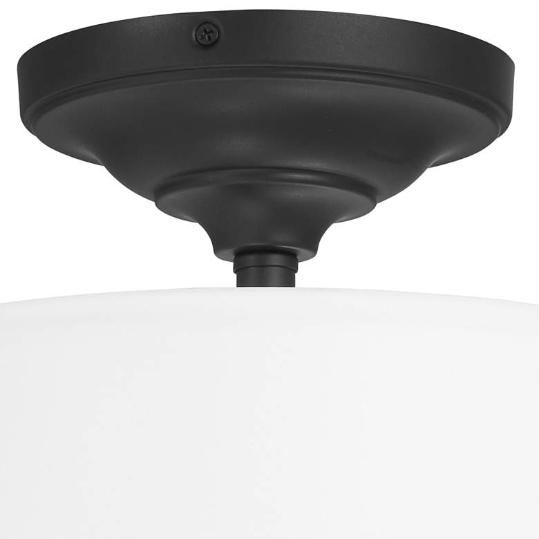 Image 4 Harbour Point 13 1/2" Wide Coal Ceiling Light more views