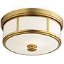 Harbour Point 13 1/2" Wide Liberty Gold Ceiling Light