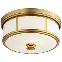 Harbour Point 13 1/2&quot; Wide Liberty Gold Ceiling Light