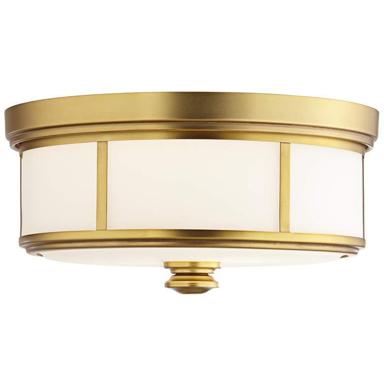 Image 4 Harbour Point 13 1/2 inch Wide Liberty Gold Ceiling Light more views