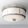 Harbour Point 13 1/2" Wide Polished Nickel Ceiling Light