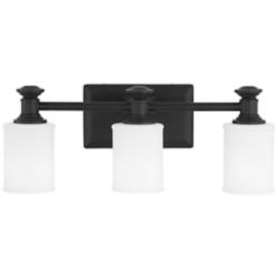 Harbour Point 19" Wide Coal 3-Light Bath Light