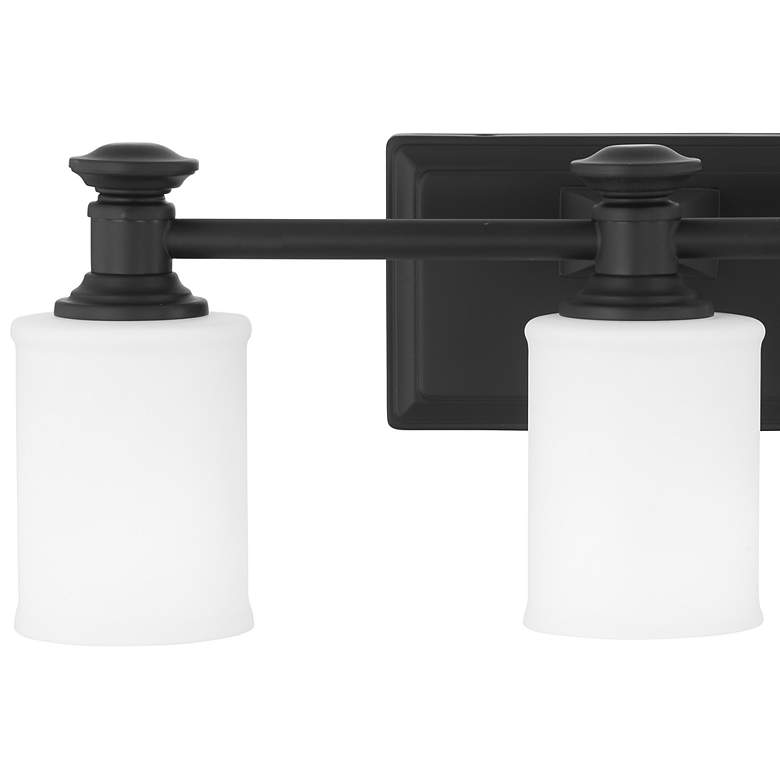 Image 2 Harbour Point 19" Wide Coal 3-Light Bath Light more views