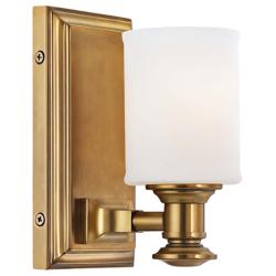 Harbour Point 4 3/4&quot; Wide Liberty Gold Wall Sconce