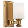 Harbour Point 8" High Liberty Gold Wall Sconce