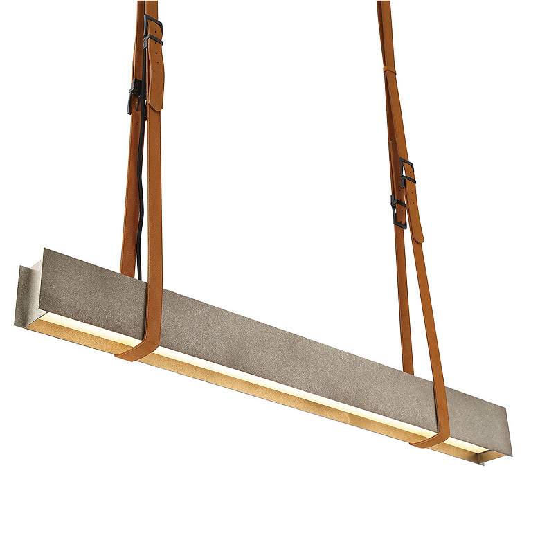 Image 4 Harbourview 41 1/2"W Silver LED Kitchen Island Light Pendant more views