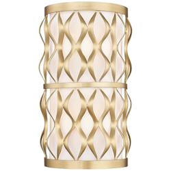 Harden 14 3/4" High Modern Gold Wall Sconce