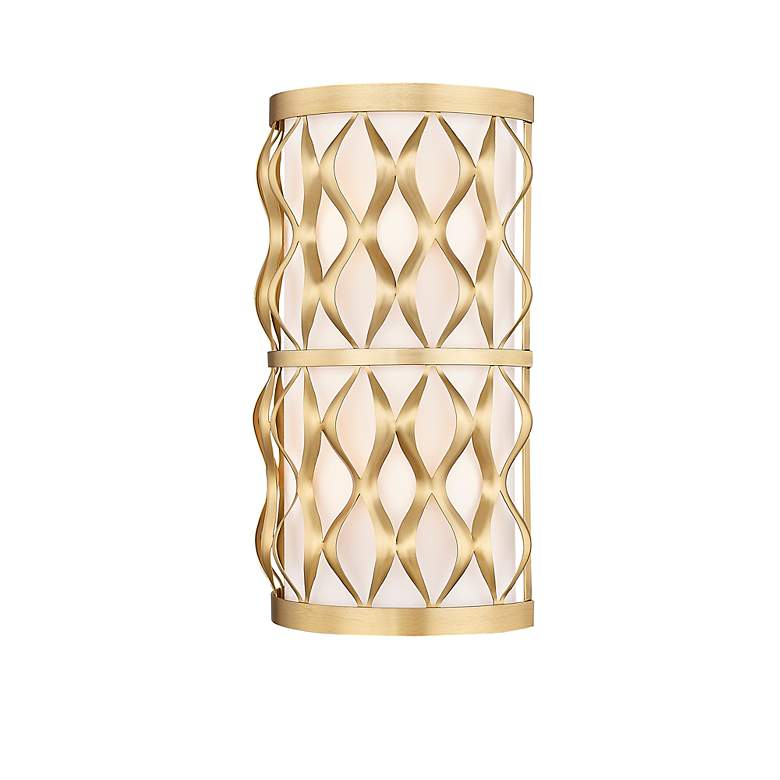 Image 7 Harden 14 3/4" High Modern Gold Wall Sconce more views