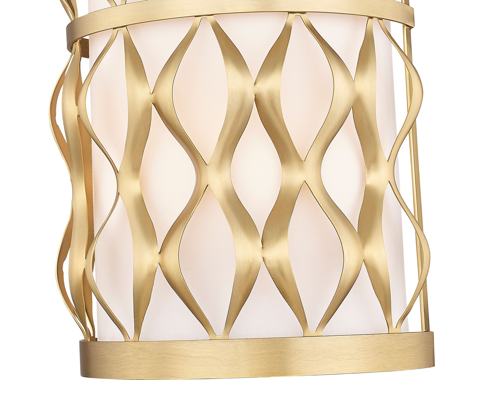 Harden 14 3/4" High Modern Gold Wall Sconce in scene