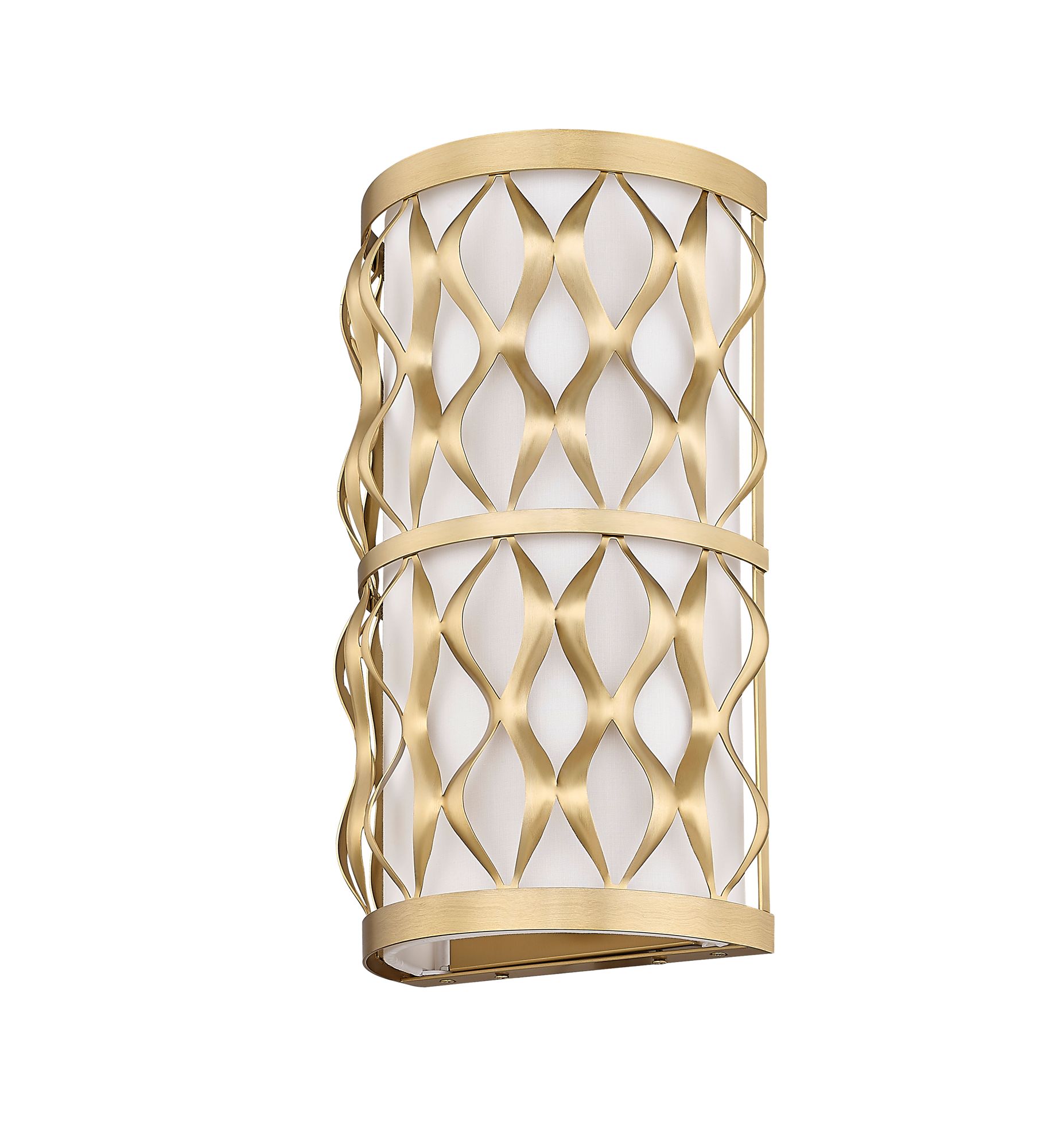 Harden 14 3/4" High Modern Gold Wall Sconce in scene