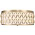 Harden 20 1/4" Wide Modern Gold Drum Ceiling Light