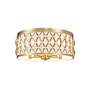 5_Harden 20 1/4" Wide Modern Gold Drum Ceiling Light more views