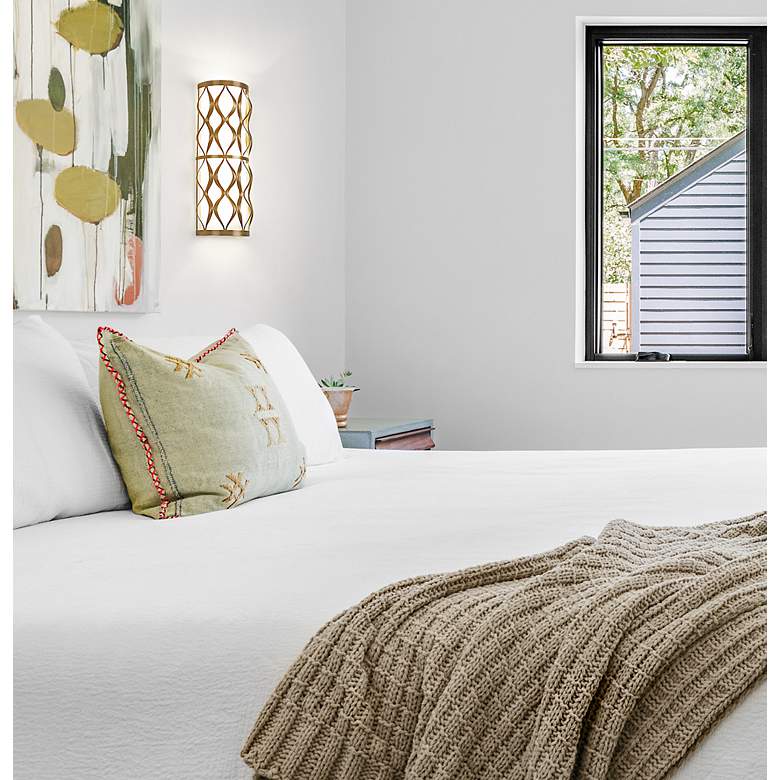 Image 4 Harden 22 1/2" High Modern Gold Wall Sconce more views