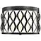 Harden by Z-Lite Matte Black 3 Light Flush mount