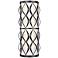 Harden by Z-Lite Matte Black 3 Light Wall Sconce