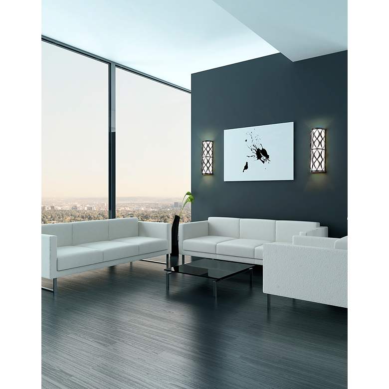 Image 3 Harden by Z-Lite Matte Black 3 Light Wall Sconce more views