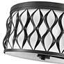 7_Harden by Z-Lite Matte Black 4 Light Flush mount more views