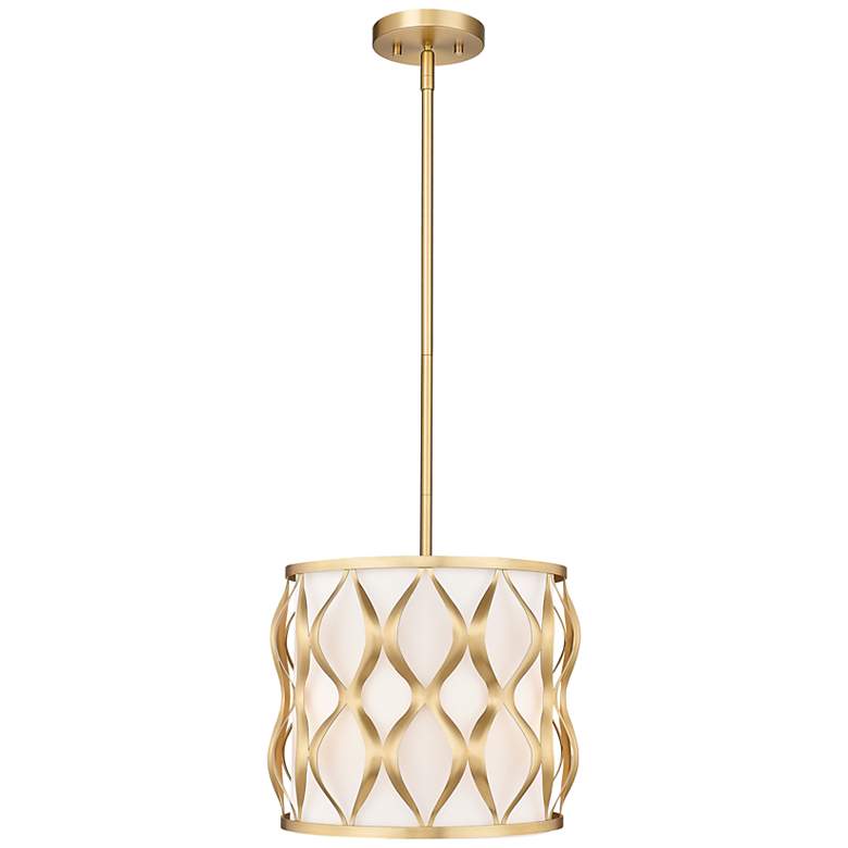 Image 1 Harden by Z-Lite Modern Gold 3 Light Pendant