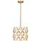 Harden by Z-Lite Modern Gold 3 Light Pendant