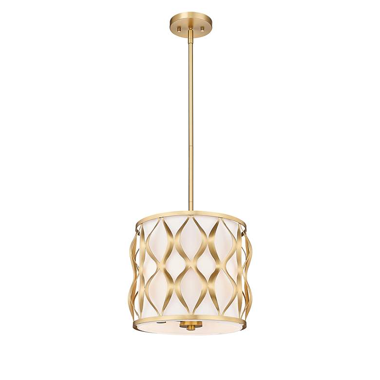 Image 4 Harden by Z-Lite Modern Gold 3 Light Pendant more views
