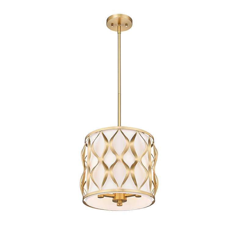 Image 5 Harden by Z-Lite Modern Gold 3 Light Pendant more views