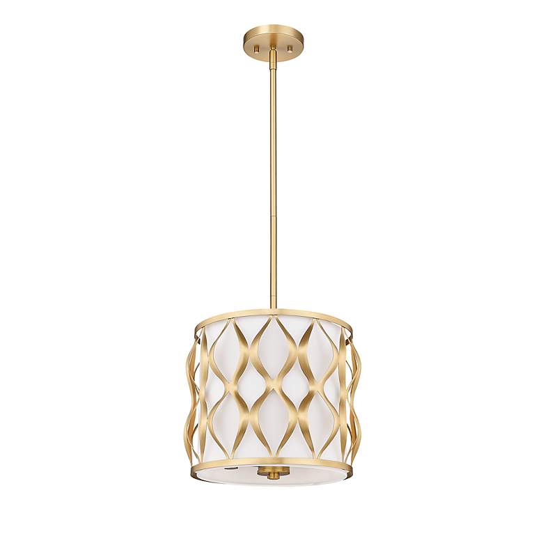 Image 7 Harden by Z-Lite Modern Gold 3 Light Pendant more views