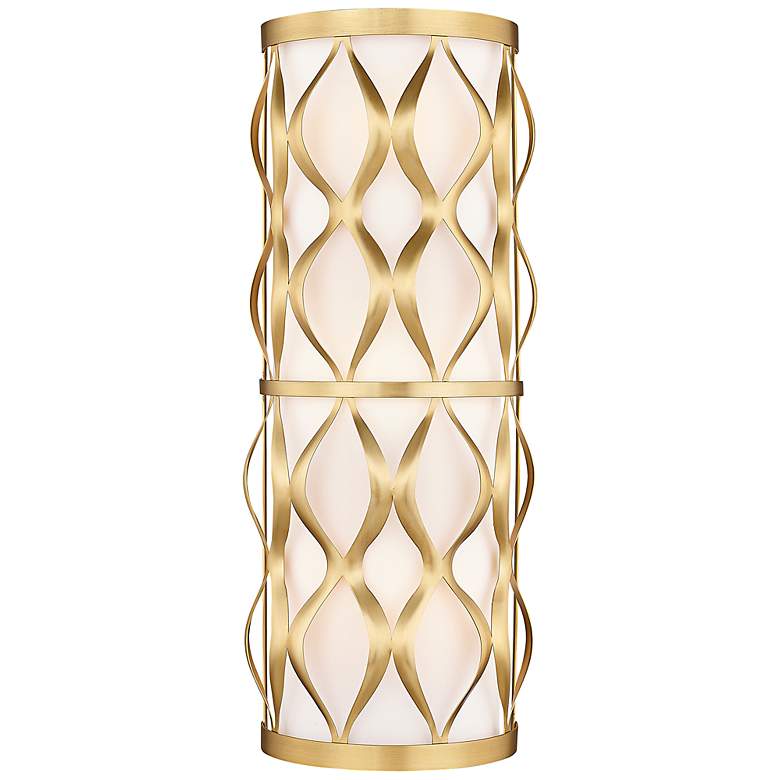 Image 2 Harden by Z-Lite Modern Gold 3 Light Wall Sconce