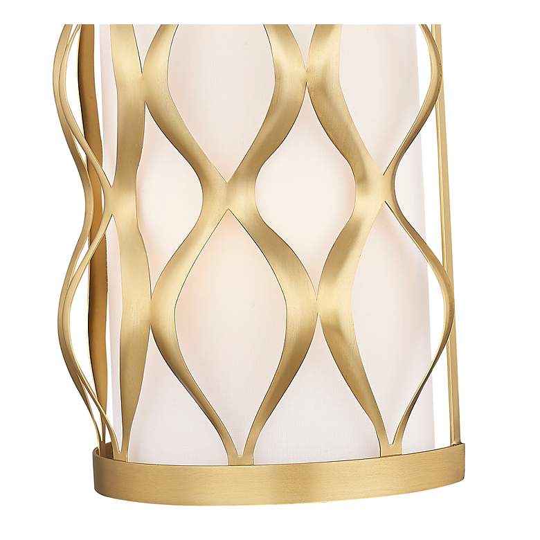 Image 7 Harden by Z-Lite Modern Gold 3 Light Wall Sconce more views