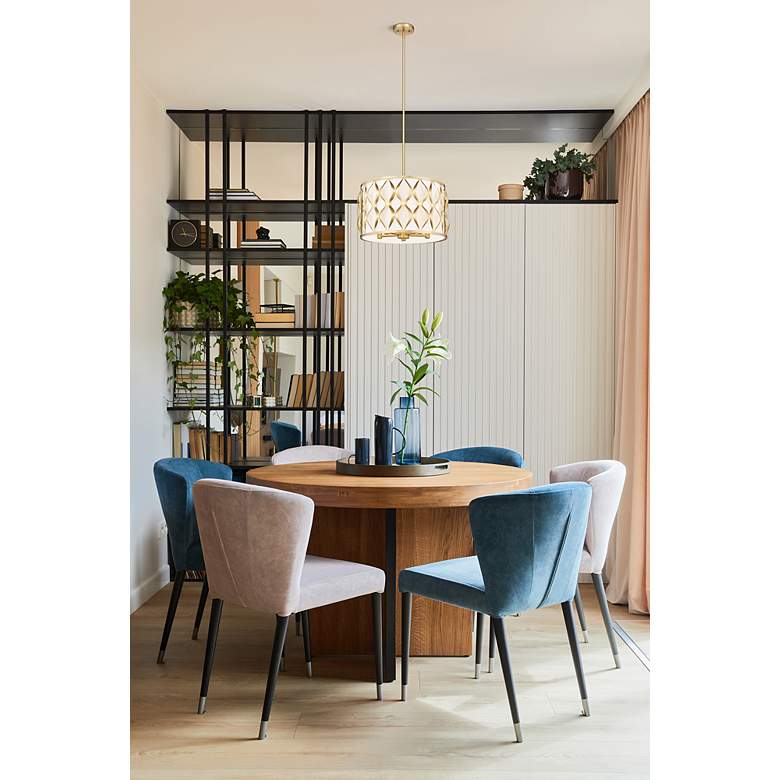 Image 3 Harden by Z-Lite Modern Gold 5 Light Pendant more views
