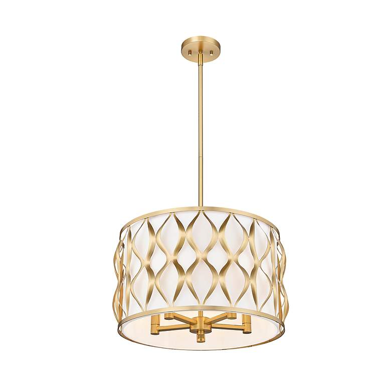 Image 5 Harden by Z-Lite Modern Gold 5 Light Pendant more views
