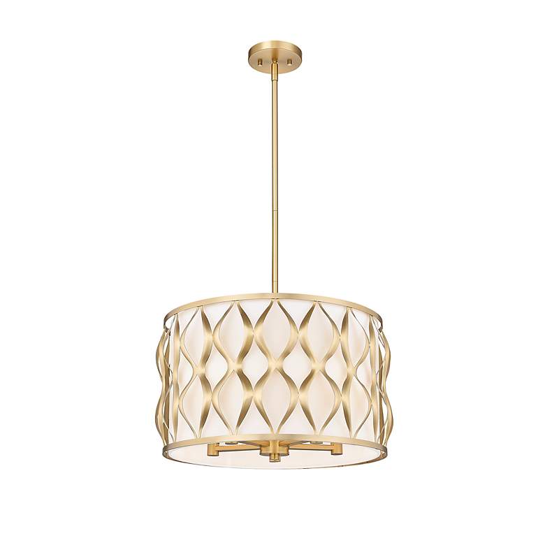 Image 6 Harden by Z-Lite Modern Gold 5 Light Pendant more views