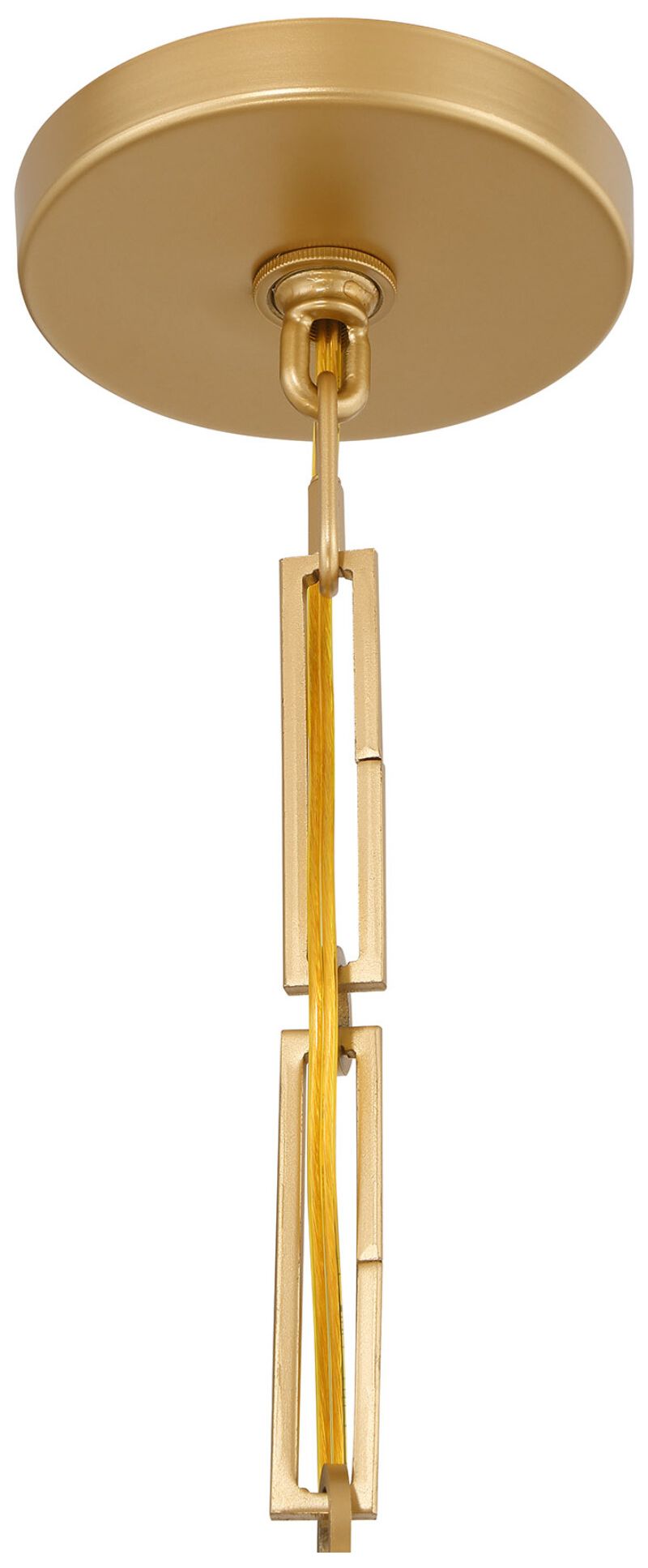Harding 1-Light Pendant in Spun Gold