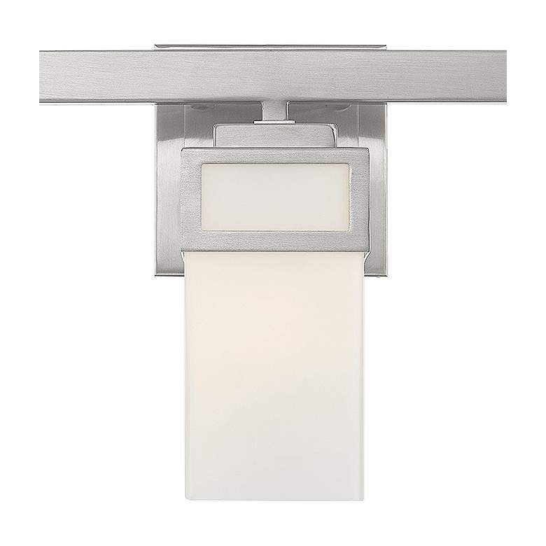 Image 4 Harding 23 3/4" Wide Brushed Nickel 3-Light Bath Light more views